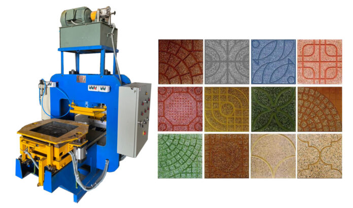 Máy ép gạch Terrazzo Máy ép gạch Terrazzo