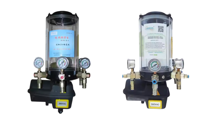 Bơm mỡ tự động cối trộn Bơm mỡ tự động cối trộn